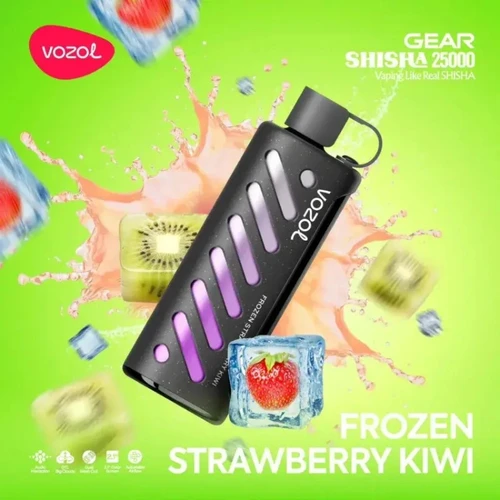 VOZOL Frozen Strawberry Kiwi GEAR 25000