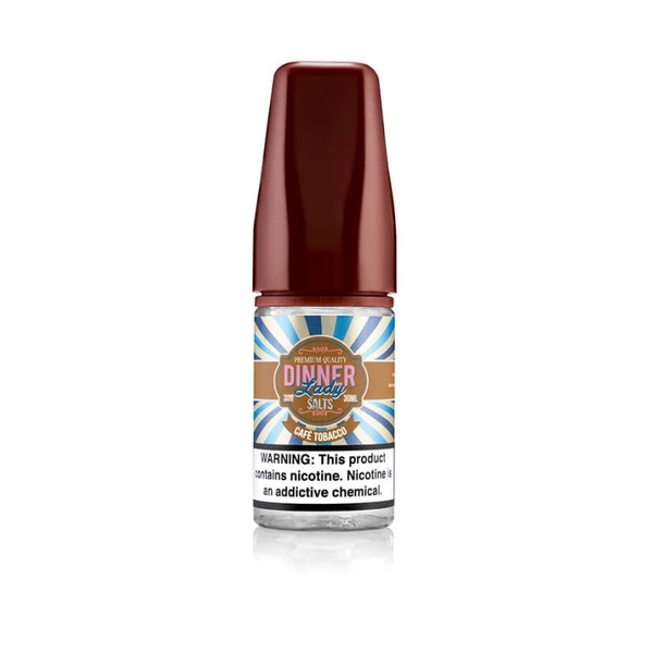 Dinner Lady - Cafe Tobacco Salt Likit (30ML)