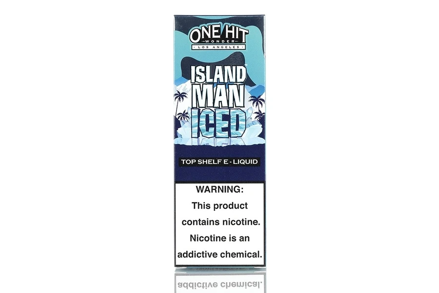 One Hit Wonder Island Man ICED Premium Likit (Karışık Tropikal Meyve - Mentol)