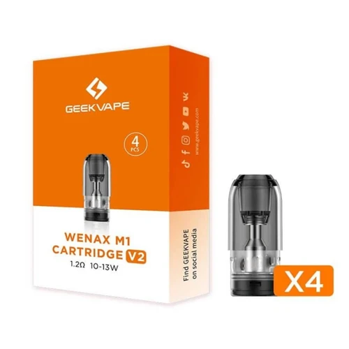 GeekVape WENAX M1 V2 Yedek Pod Kartuş (4 Adet)