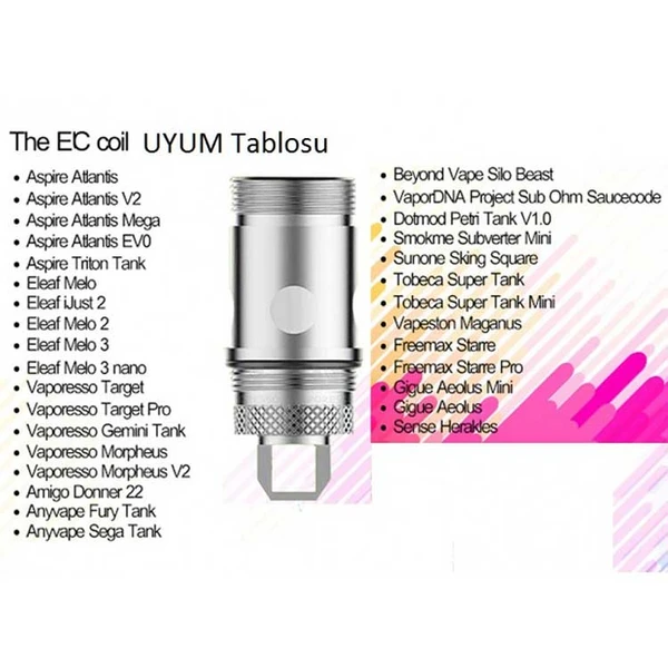 Eleaf EC İç Atomizer Başlığı (Coil) (5 Adet)