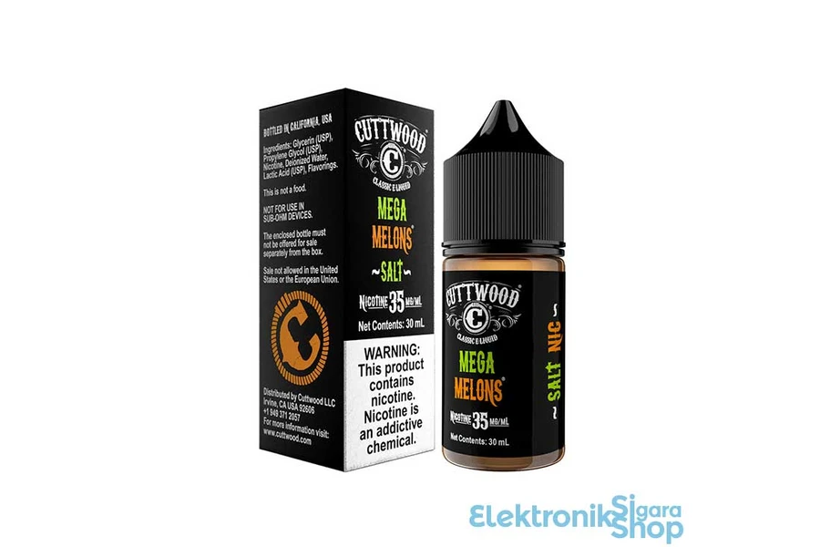 CuttWood - Mega Melons Salt Likit (30ML)