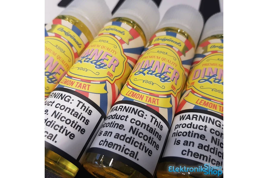 Dinner Lady - Lemon Tart Premium Elektronik Sigara Likiti (60 ML)