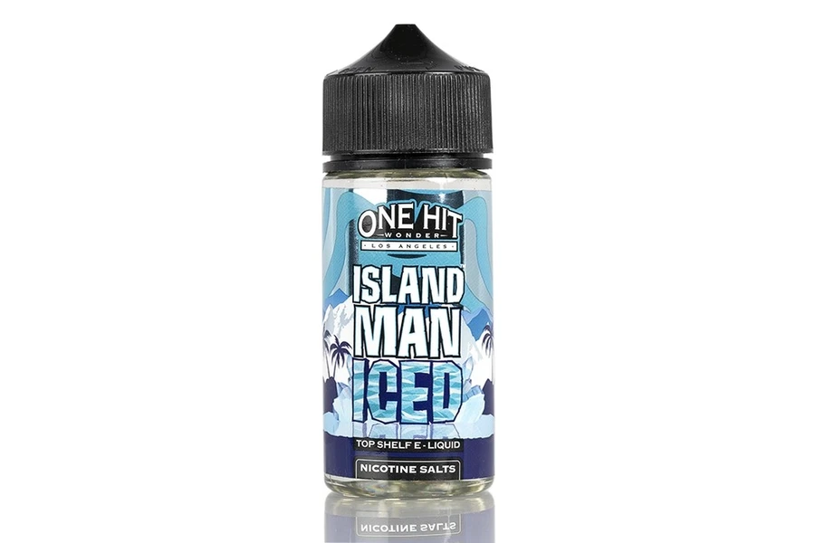 One Hit Wonder Island Man ICED Premium Likit (Karışık Tropikal Meyve - Mentol)
