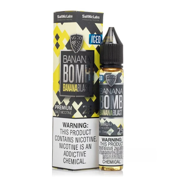 VGOD SaltNic - Banana Bomb ICED (30ML)