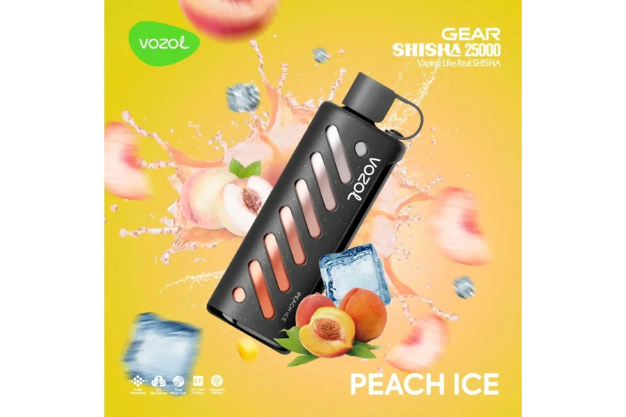 VOZOL GEAR 25000 Peach ice