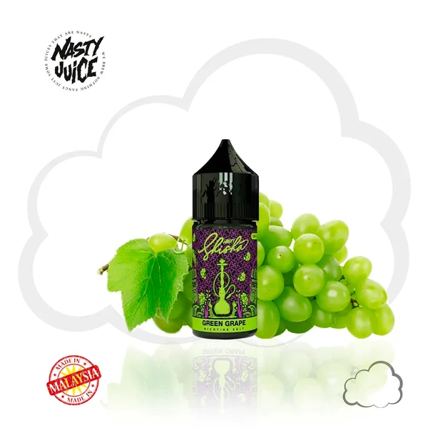 Nasty Salt - Green Grape (30mL) Shisha Series