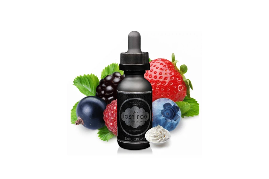Cosmic Fog - Baie Creme Lost Fog Serisi Premium Elektronik Sigara Likiti (60 ML)
