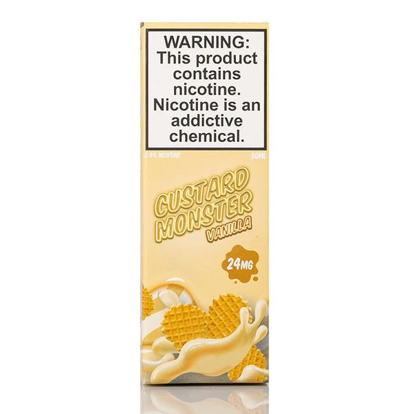 Jam Monster - Custard Monster Vanilla Salt 30ML (Vanilya Muhallebi)