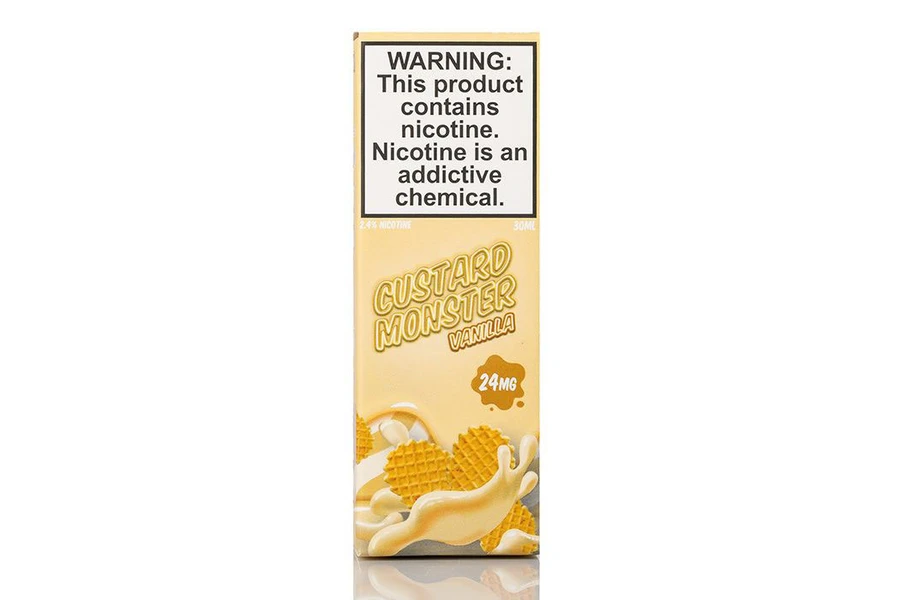 Jam Monster - Custard Monster Vanilla Salt 30ML (Vanilya Muhallebi)
