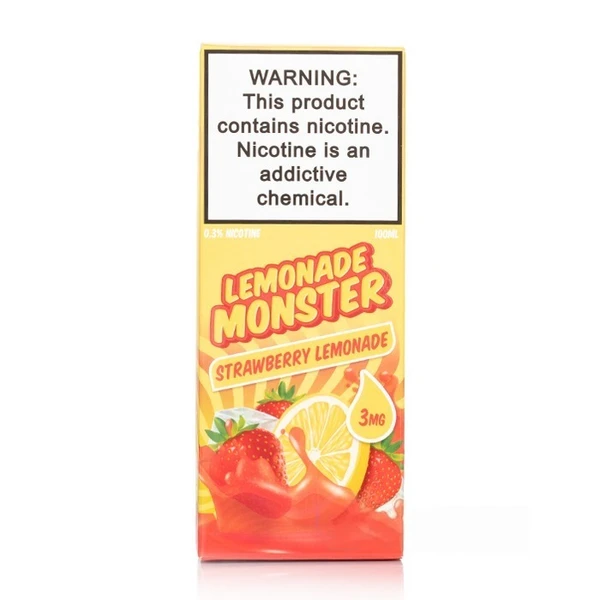 Jam Monster - Lemonade Monster Strawberry Lemonade 100ML (Çilekli Limonata)