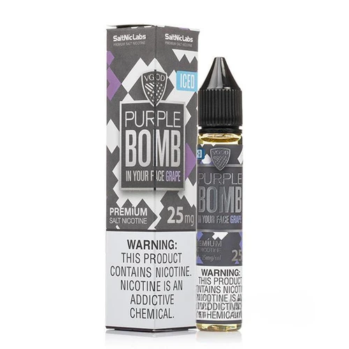 VGOD SaltNic - Purple Bomb ICED (30ML)