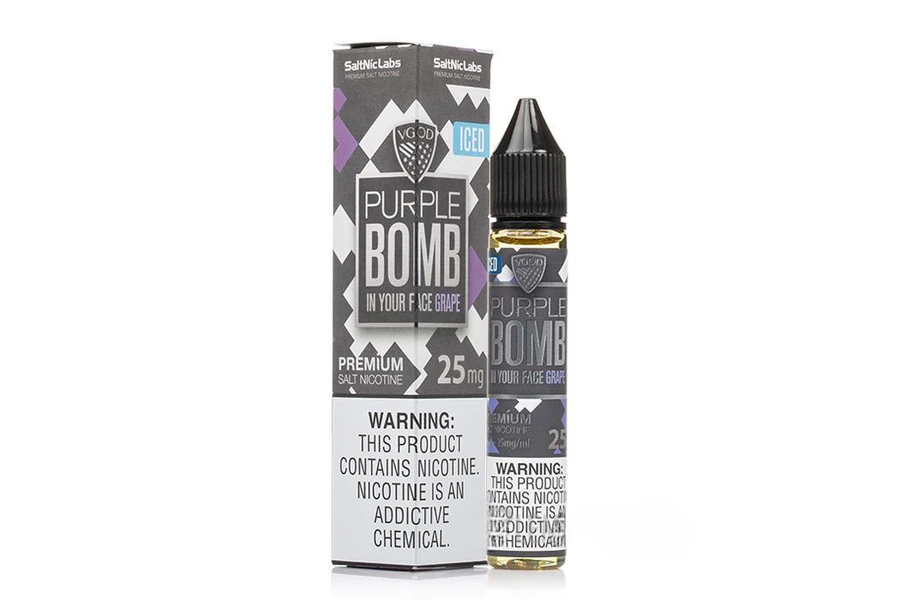 VGOD SaltNic - Purple Bomb ICED (30ML)