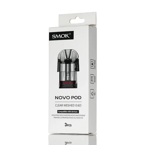 Smok Novo Pod Clear Novo Yedek Kartuş (3 Adet)