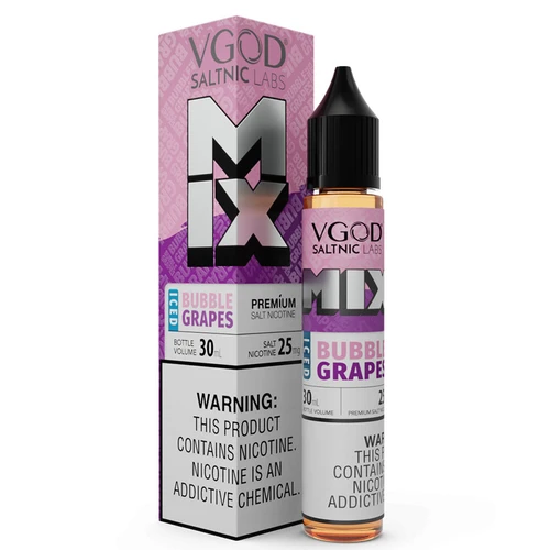 VGOD SaltNic - Bubble Grapes Mix Iced (30ML)