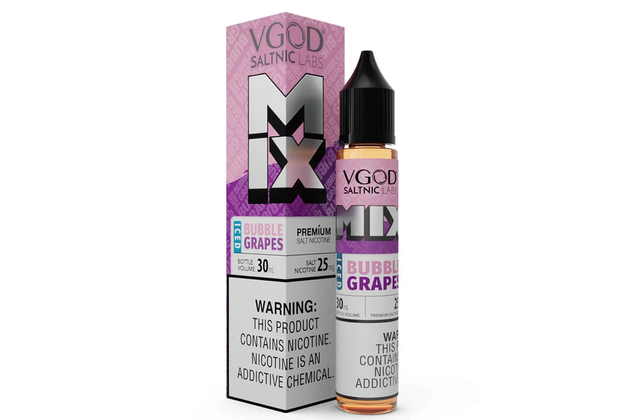 VGOD SaltNic - Bubble Grapes Mix Iced (30ML)