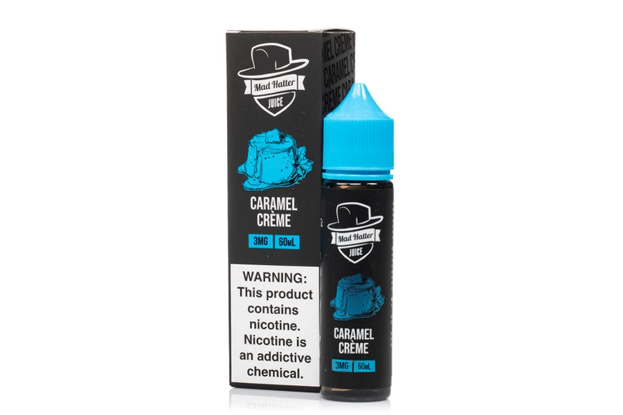 Mad Hatter Juice - Caramel Creme (60mL)