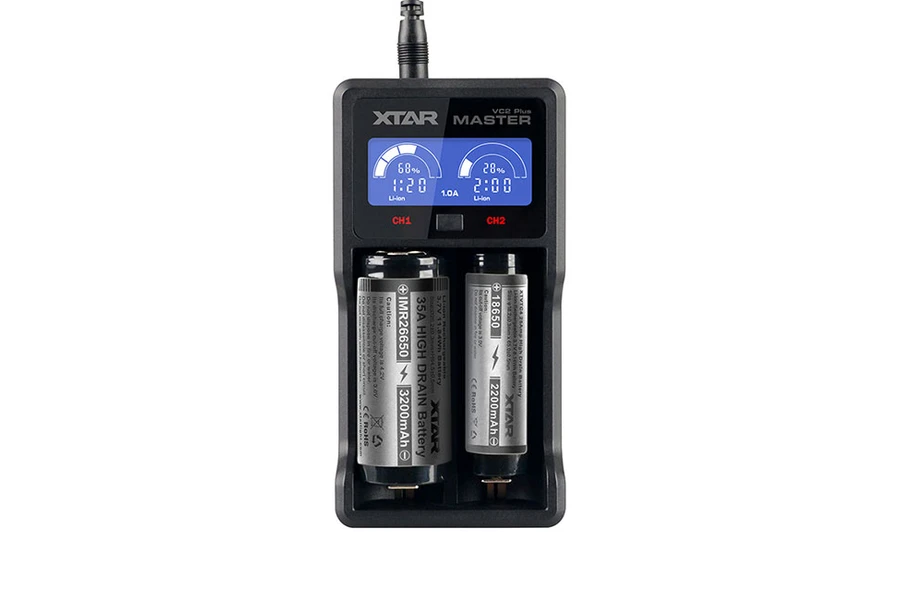 Xtar VC2 Universal Plus Master Li-ion Pil Şarj Aleti
