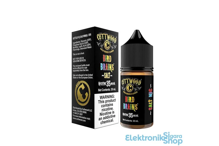 CuttWood - Bird Brains Salt Likit (30ML)
