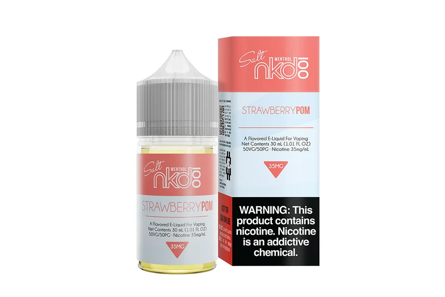 Naked 100 Salt - Strawberry Pom (30ML)